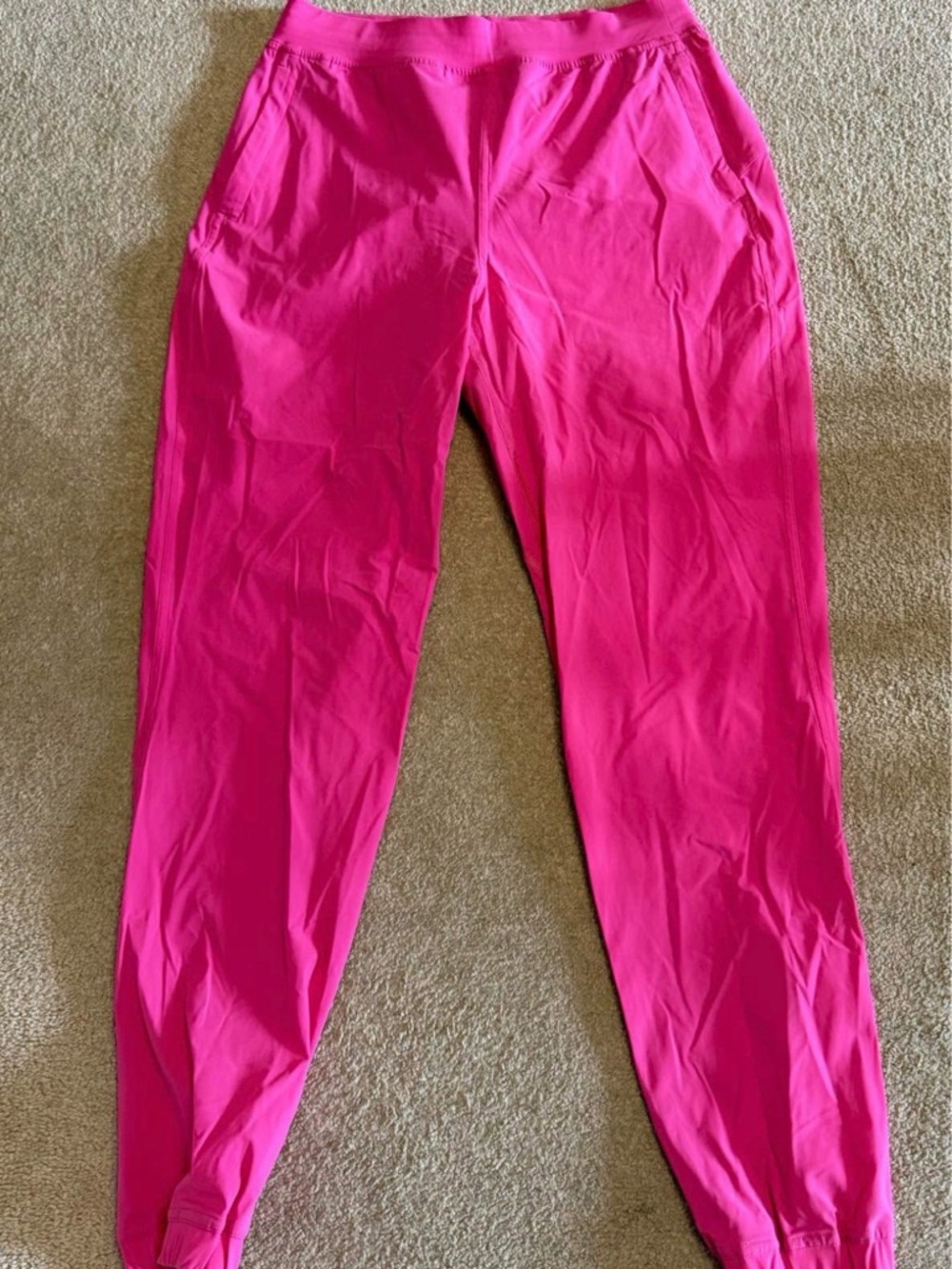 lululemon athletica Hot Pink Women's Jogger Track Pants